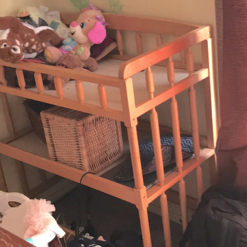 Baby changing table